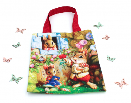 Geschenkbeutelchen Häschenständchen